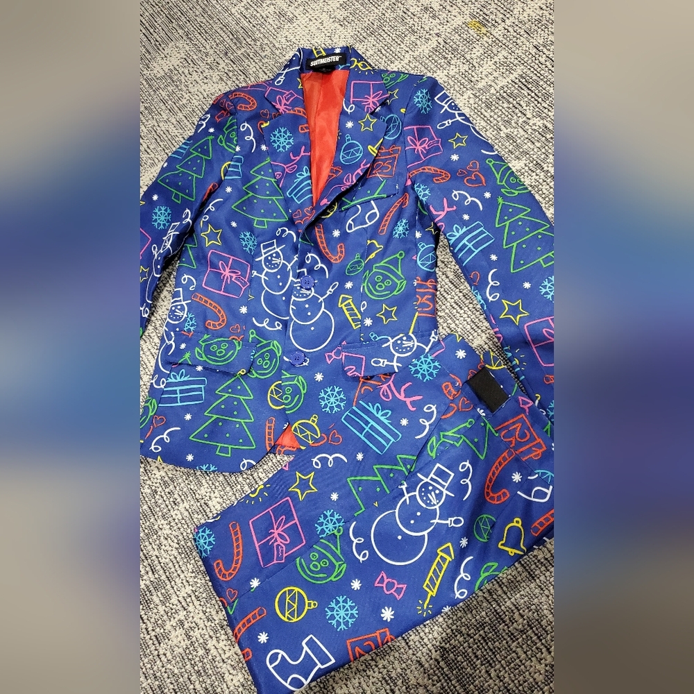 Suitmaster Holiday Boys Suit Size M